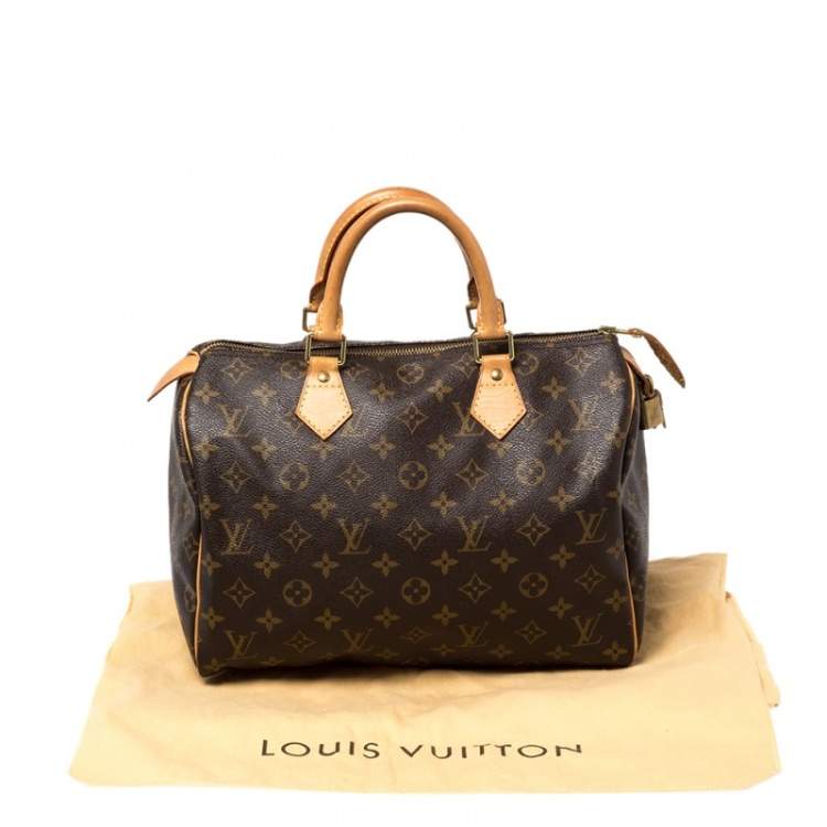 مملوكة مسبقًا Louis Vuitton Monogram Canvas Speedy 30 Bag