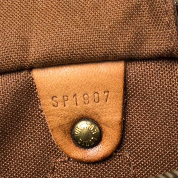 Pre Owned Louis Vuitton Monogram Canvas Speedy 30 Bag