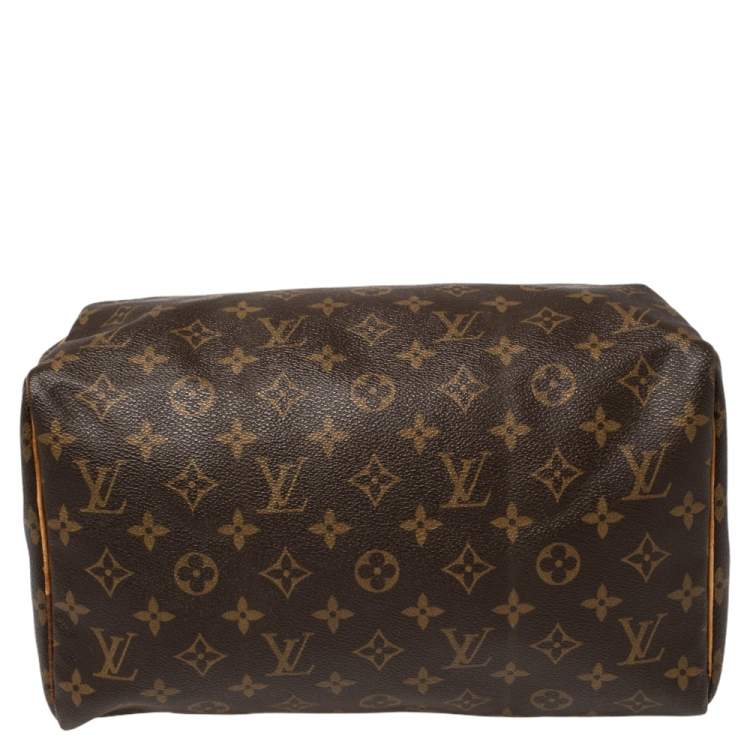 Pre Owned Louis Vuitton Monogram Canvas Speedy 30 Bag