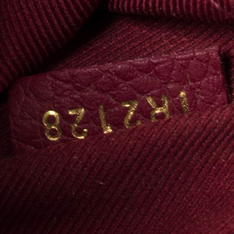 Pre Owned Louis Vuitton Bordeaux Damier Ebene Bond Street Bag            
