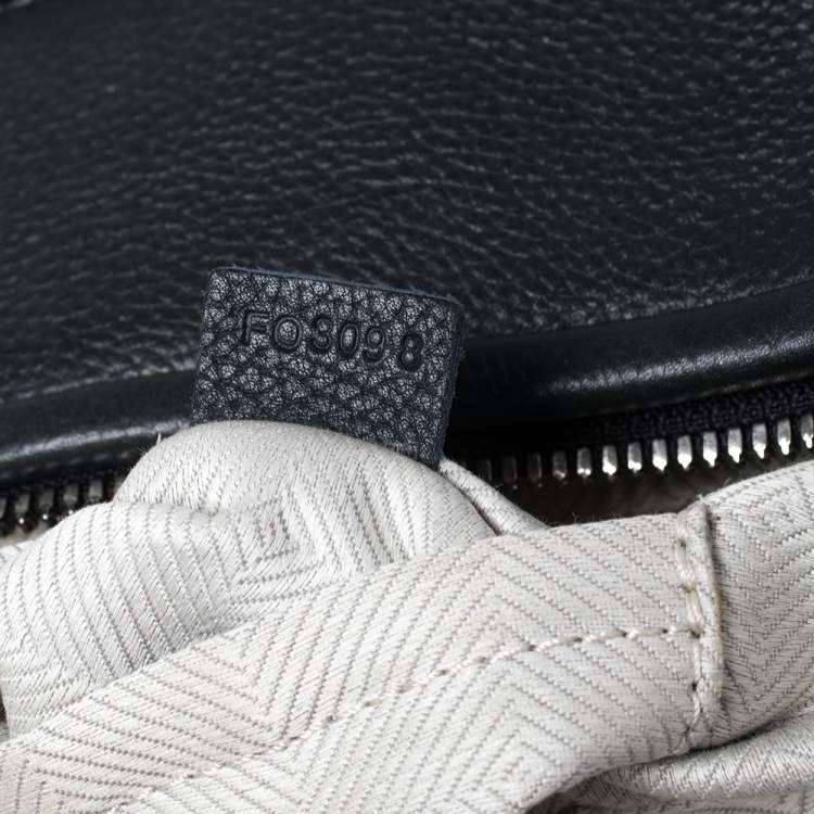 Pre Owned Louis Vuitton Anthracite Leather Reporter Messenger GM