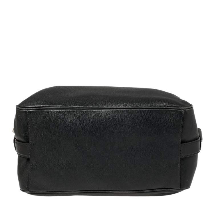 Pre Owned Louis Vuitton Anthracite Leather Reporter Messenger GM