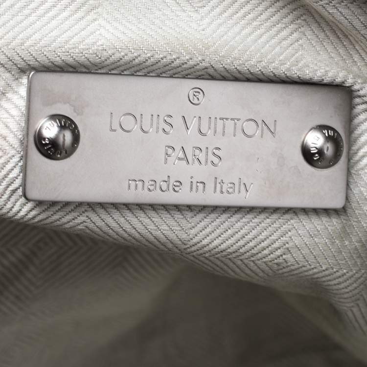 Pre Owned Louis Vuitton Anthracite Leather Reporter Messenger GM