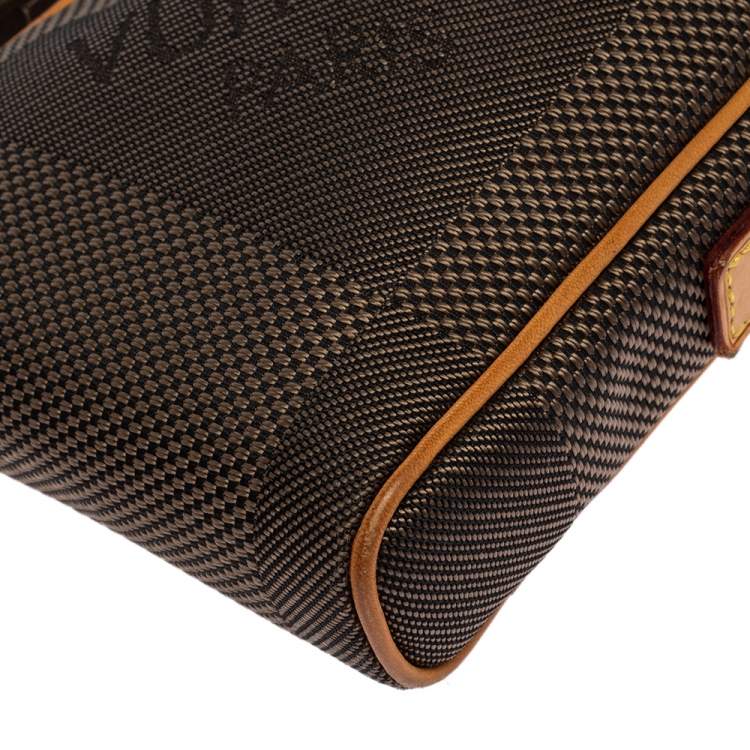 Pre Owned Louis Vuitton Terre Damier Geant Canvas Mini Citadin Messenger Bag