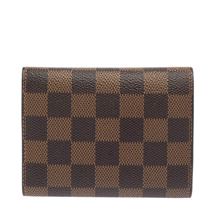 مملوكة مسبقًا Louis Vuitton Damier Ebene Canvas Victorine Wallet 