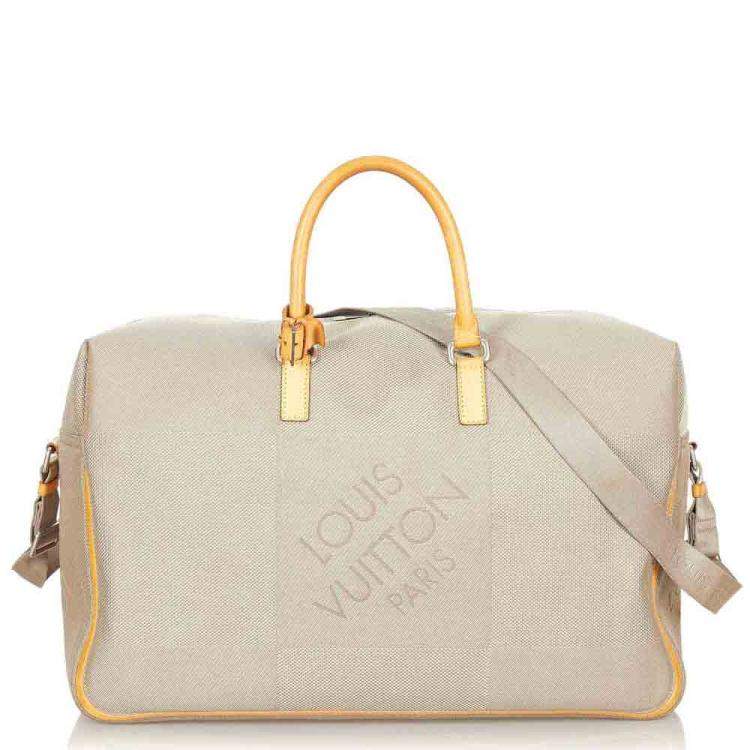 Pre Owned Louis Vuitton Brown Damier Geant Canvas Souverain Duffle Bag