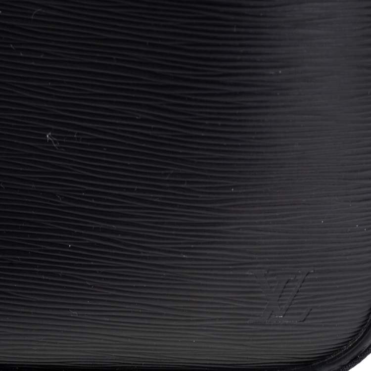 Pre Owned Louis Vuitton Black Epi Leather Pegase 50 Luggage