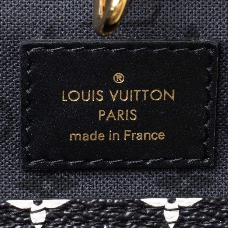 Pre Owned Louis Vuitton Cream/Red Giant Monogram Canvas Limited Edition Crafty Neverfull NM MM Bag