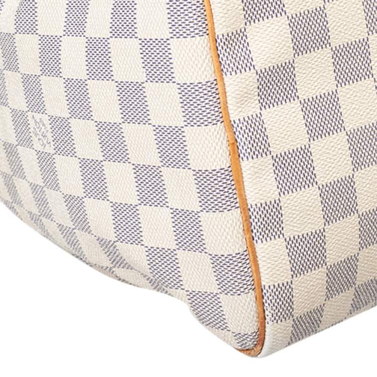 Pre Owned Louis Vuitton Damier Azur Canvas Speedy 30 Bag