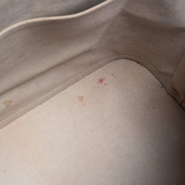 Pre Owned Louis Vuitton Ivorie Epi Leather Alma GM Bag