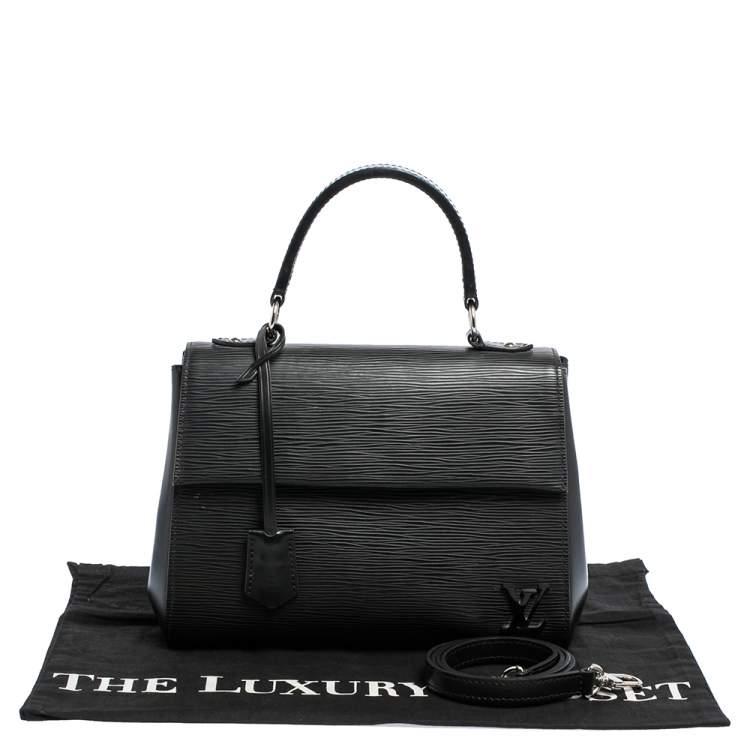 مملوكة مسبقًا Louis Vuitton Black Epi Leather Cluny BB Bag