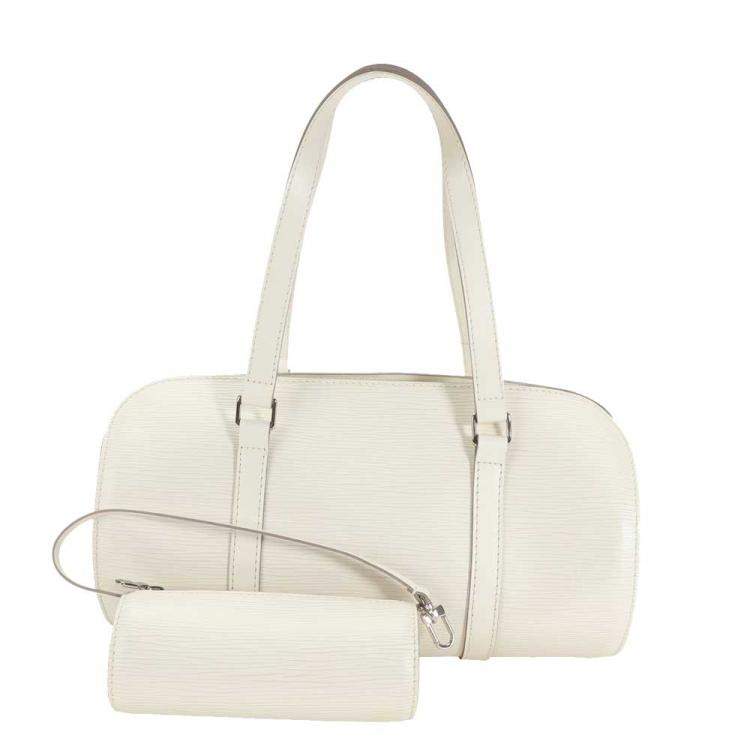 louis vuitton white epi leather