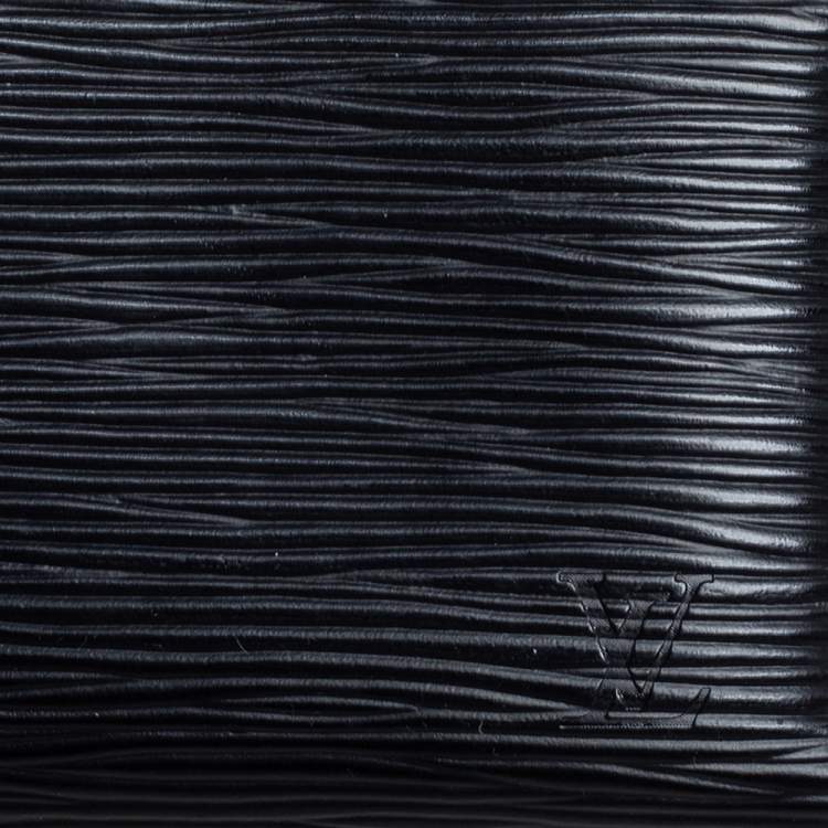 Pre Owned Louis Vuitton Black Epi Leather Zippy Coin Purse