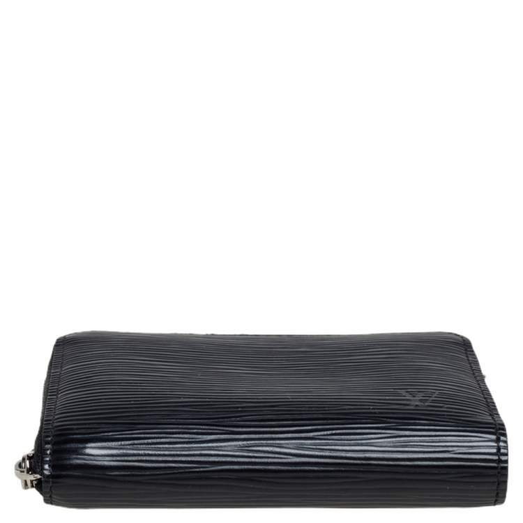 Pre Owned Louis Vuitton Black Epi Leather Zippy Coin Purse