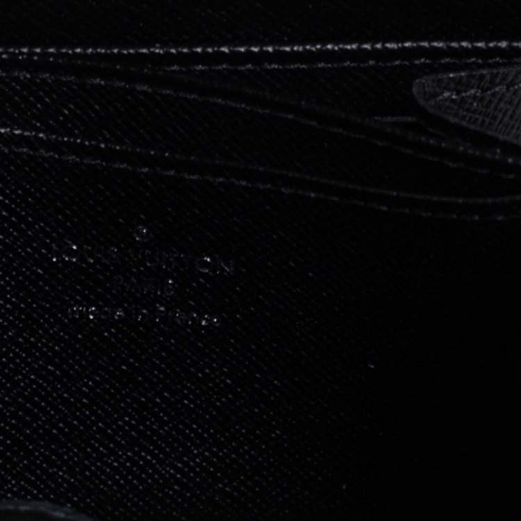 Pre Owned Louis Vuitton Black Epi Leather Zippy Coin Purse
