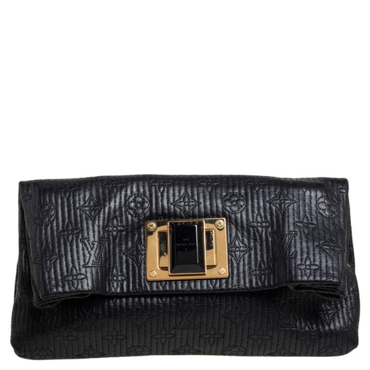 Louis Vuitton Monogram Altair Clutch - Black Clutches, Handbags