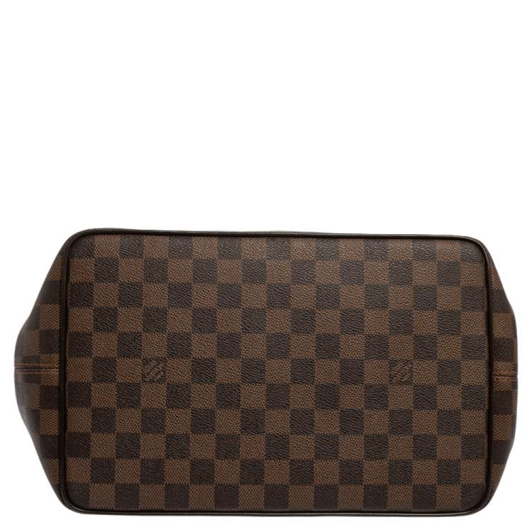 Pre Owned Louis Vuitton Damier Ebene Canvas Bergamo MM Bag