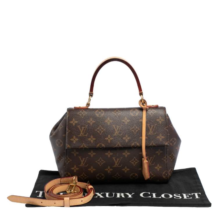 Pre Owned Louis Vuitton Monogram Canvas Cluny BB Bag
