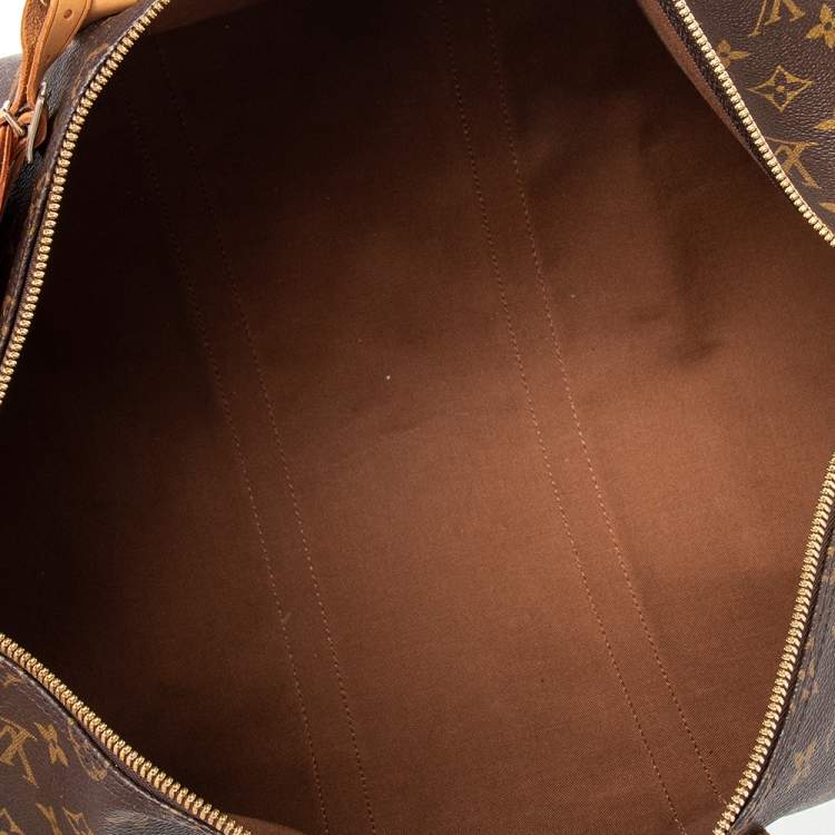Pre Owned Louis Vuitton Monogram Canvas Keepall 50 Bag