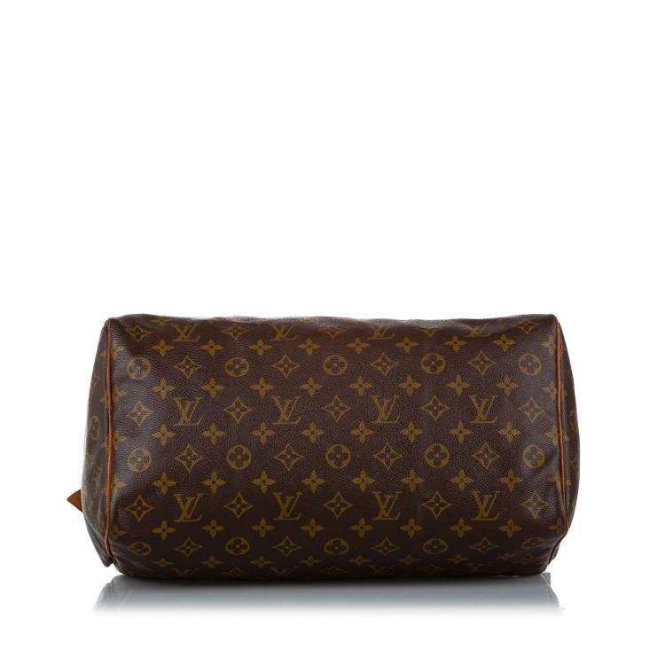 Pre Owned Louis Vuitton Monogram Canvas Speedy 35 Bag