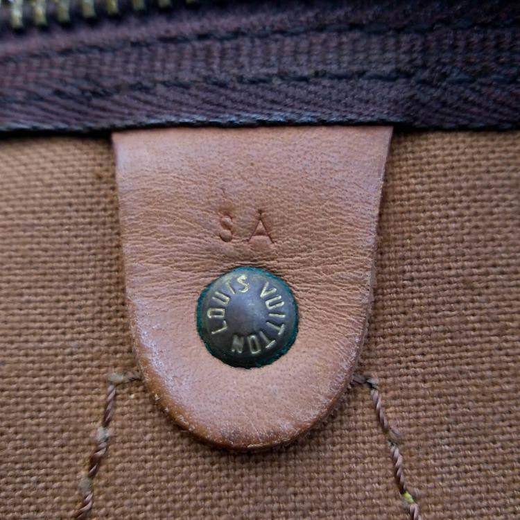 Pre Owned Louis Vuitton Monogram Canvas Speedy 35 Bag