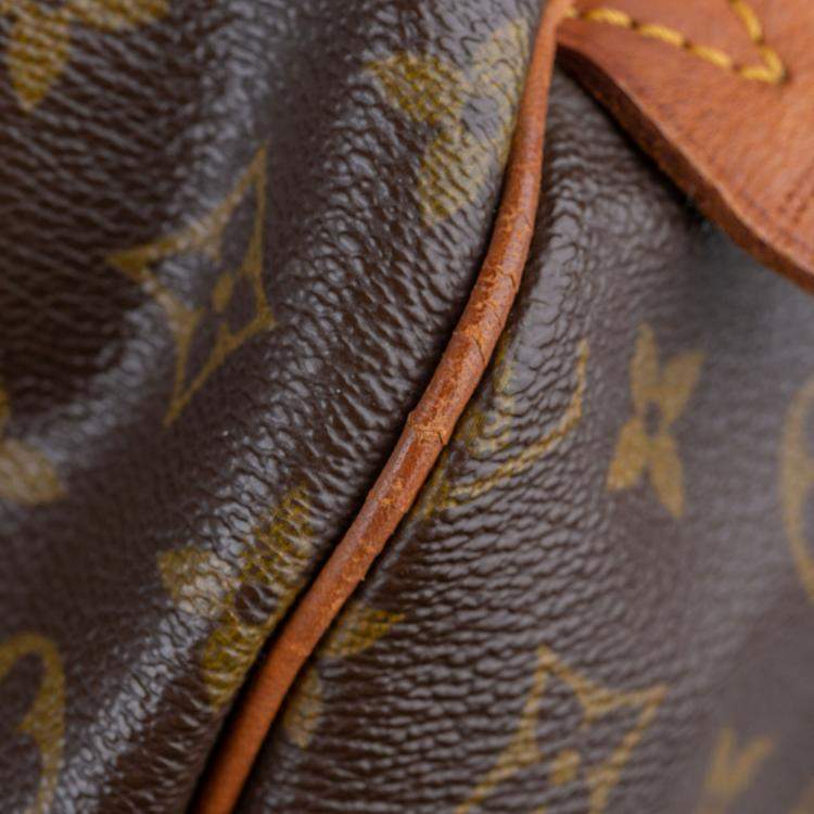 Pre Owned Louis Vuitton Monogram Canvas Speedy 35 Bag