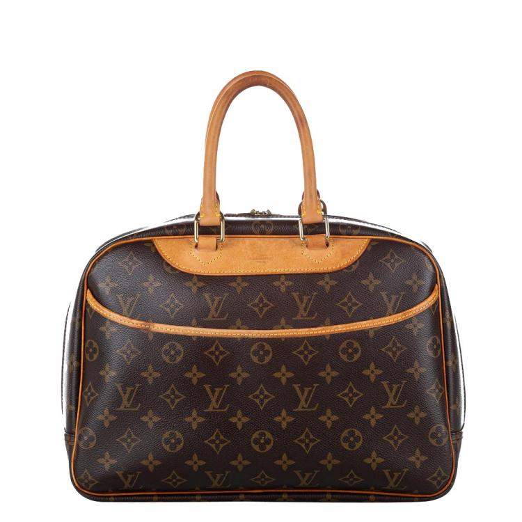 Buy Authentic Louis Vuitton Deauville Leather Vintage Handbag Online in  India 