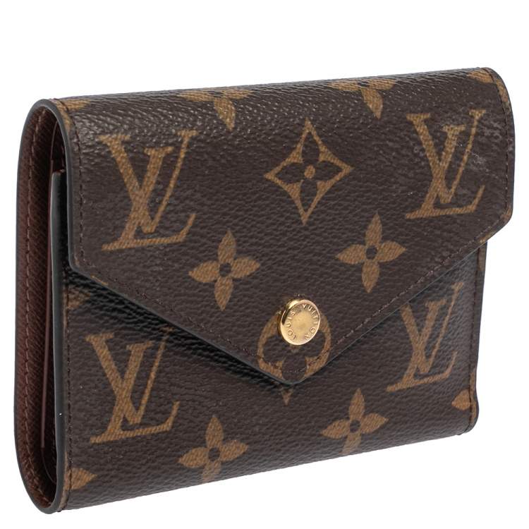 Pre Owned Louis Vuitton Monogram Canvas Victorine Wallet 