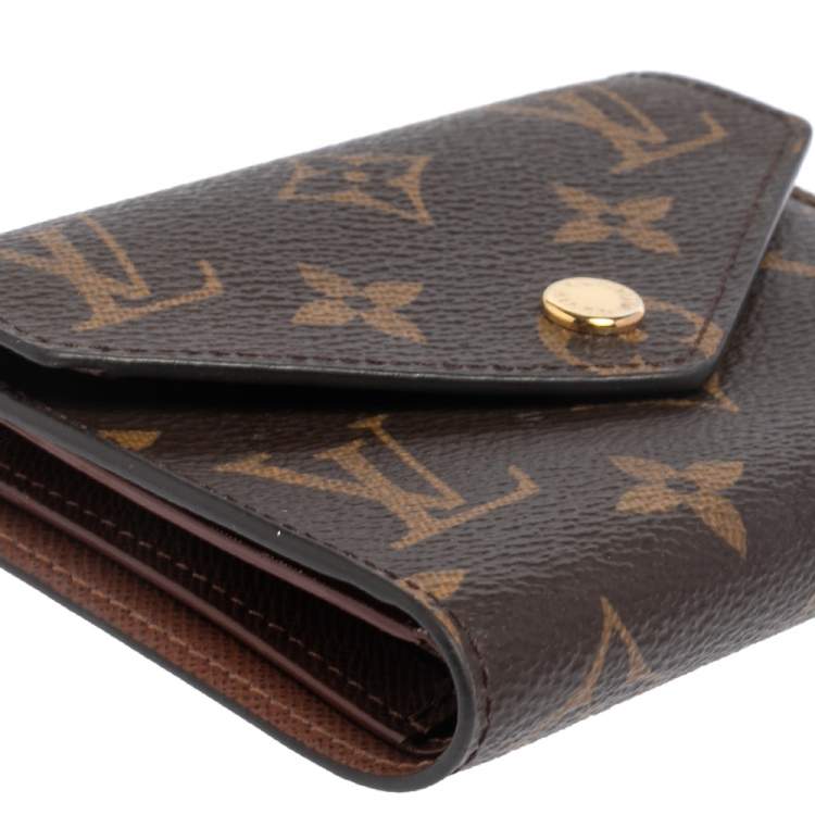 Pre Owned Louis Vuitton Monogram Canvas Victorine Wallet 