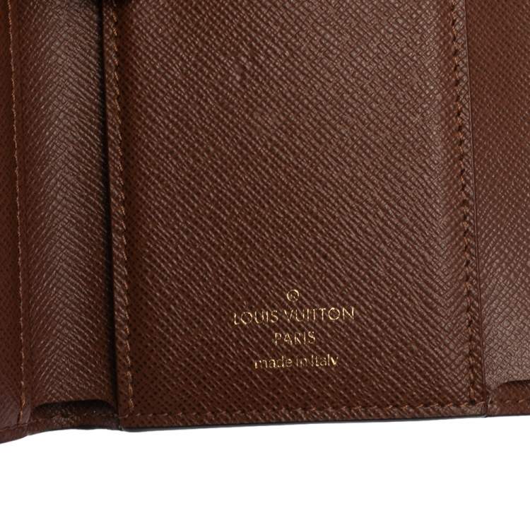 Pre Owned Louis Vuitton Monogram Canvas Victorine Wallet 