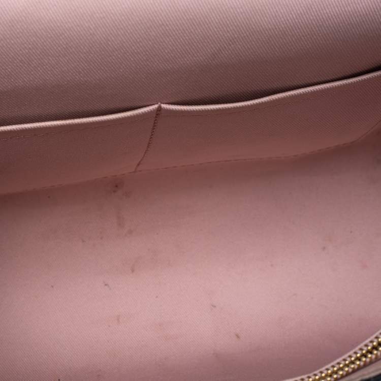 Pre Owned Louis Vuitton Magnolia Damier Ebene Canvas And Leather Bond Street Bag