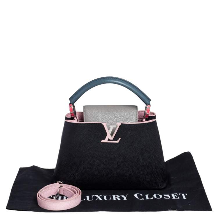 Pre Owned Louis Vuitton Multicolor Taurillon Leather Capucines BB Bag