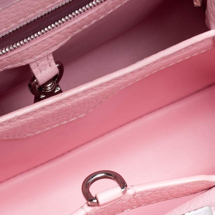Pre Owned Louis Vuitton Multicolor Taurillon Leather Capucines BB Bag