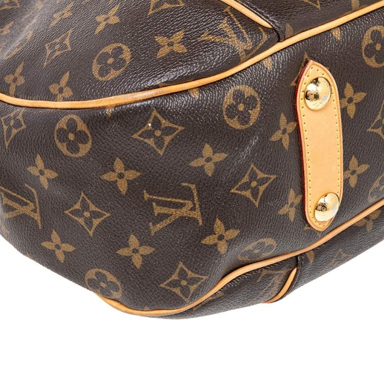 Pre Owned Louis Vuitton Monogram Canvas Galliera PM Bag