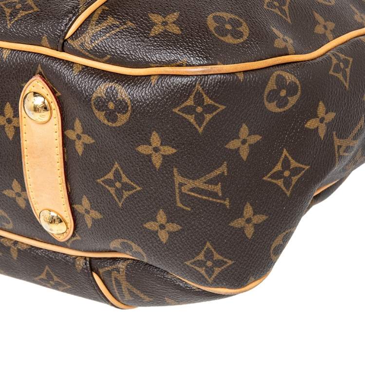 Pre Owned Louis Vuitton Monogram Canvas Galliera PM Bag