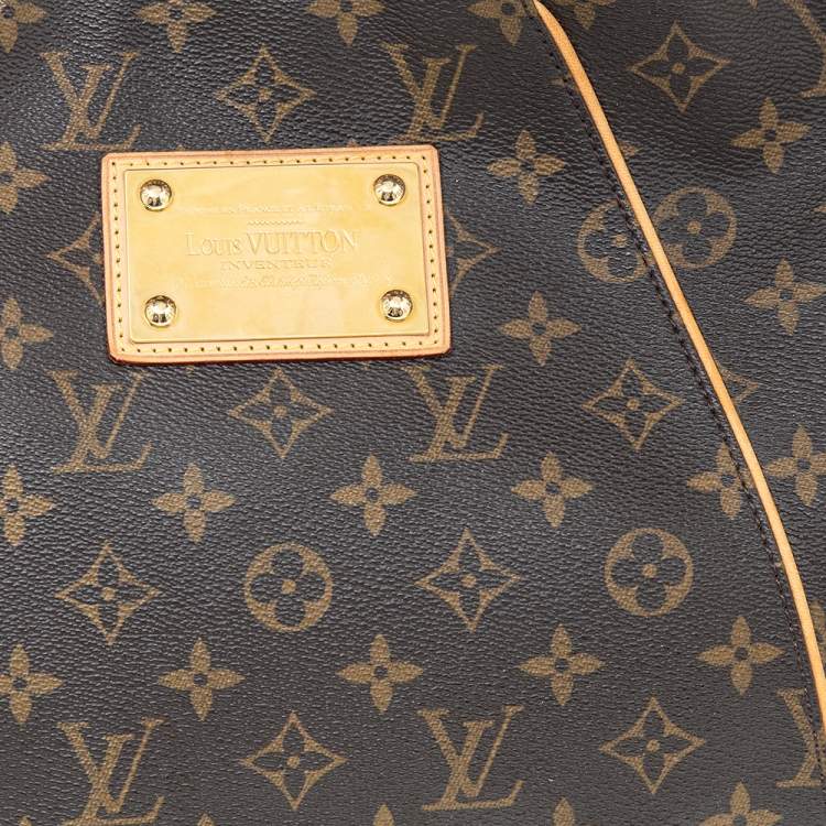 Pre Owned Louis Vuitton Monogram Canvas Galliera PM Bag
