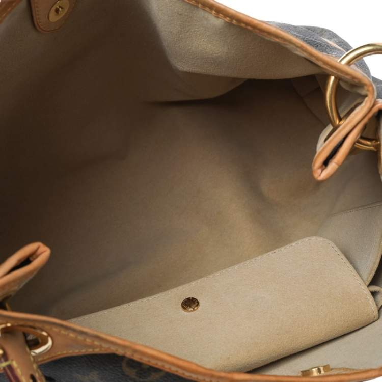 Pre Owned Louis Vuitton Monogram Canvas Galliera PM Bag