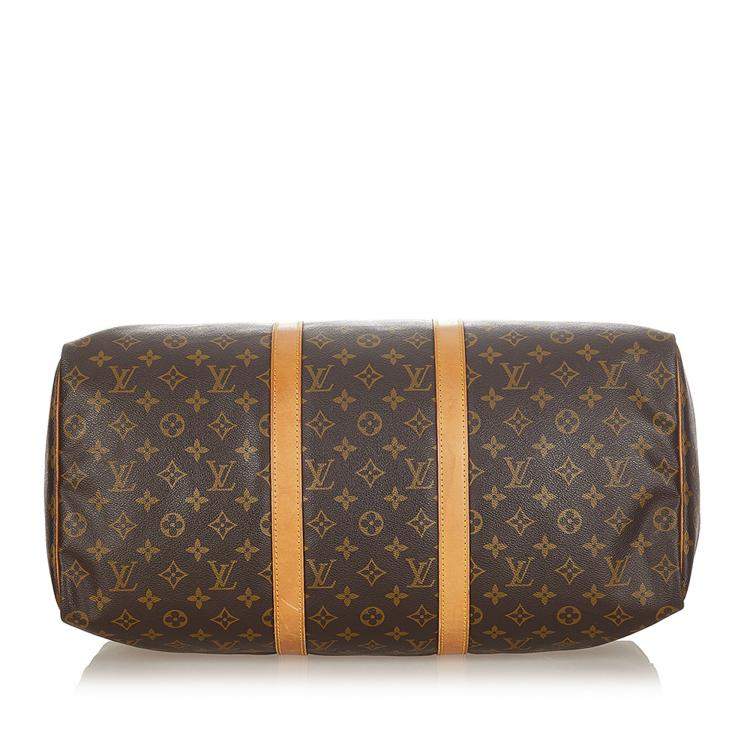Pre Owned Louis Vuitton Monogram Canvas Keepall 50 Bag