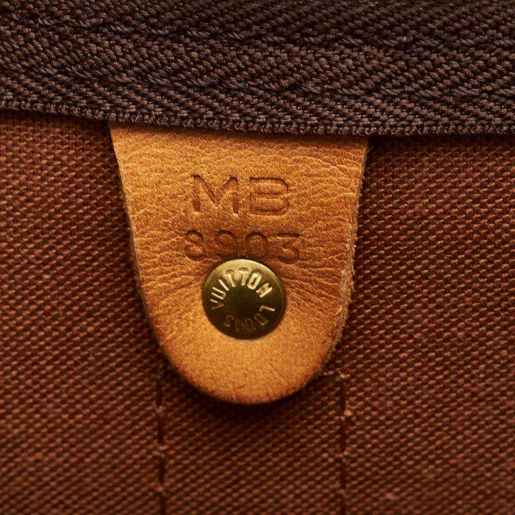 Pre Owned Louis Vuitton Monogram Canvas Keepall 50 Bag