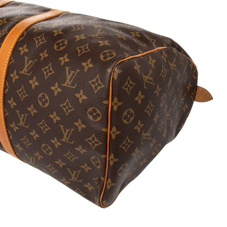 Pre Owned Louis Vuitton Monogram Canvas Keepall 50 Bag