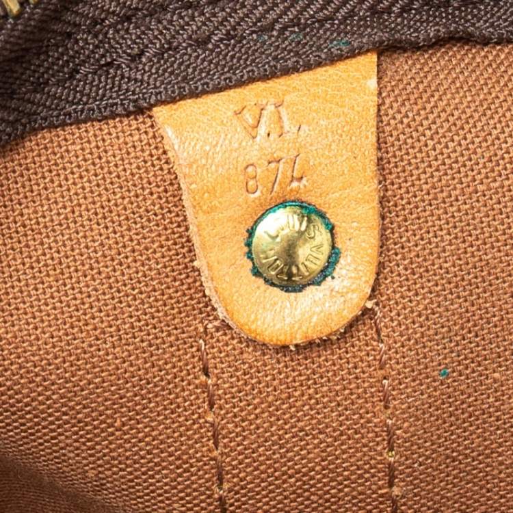Pre Owned Louis Vuitton Monogram Canvas Keepall 50 Bag