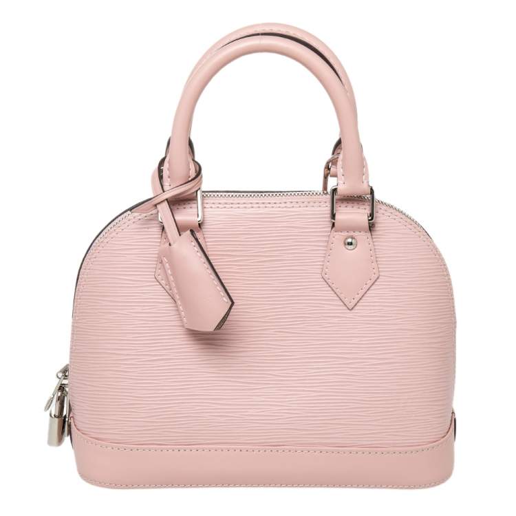 Louis Vuitton Alma BB in Rose Nacre Epi Leather - SOLD