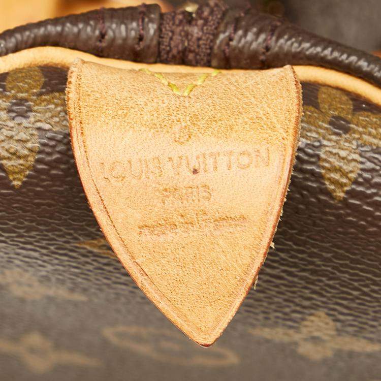 Pre Owned Louis Vuitton Monogram Canvas Speedy 40 Bag