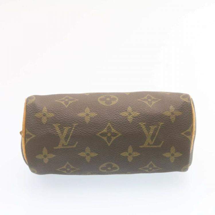 Pre Owned Louis Vuitton Monogram Canvas Speedy Mini Bag
