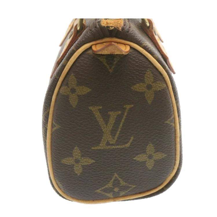 Pre Owned Louis Vuitton Monogram Canvas Speedy Mini Bag