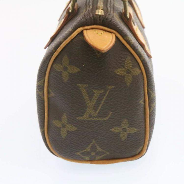 Pre Owned Louis Vuitton Monogram Canvas Speedy Mini Bag