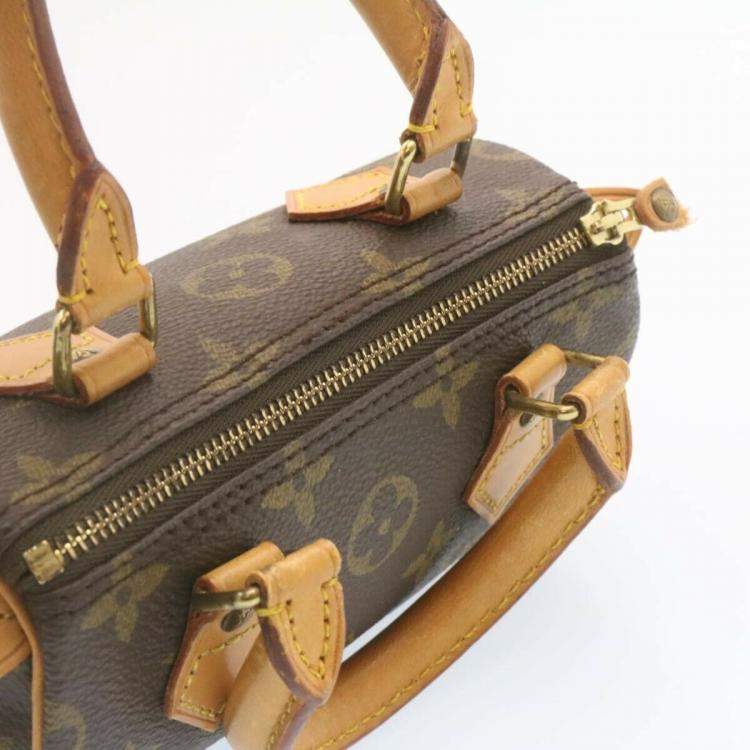 Pre Owned Louis Vuitton Monogram Canvas Speedy Mini Bag