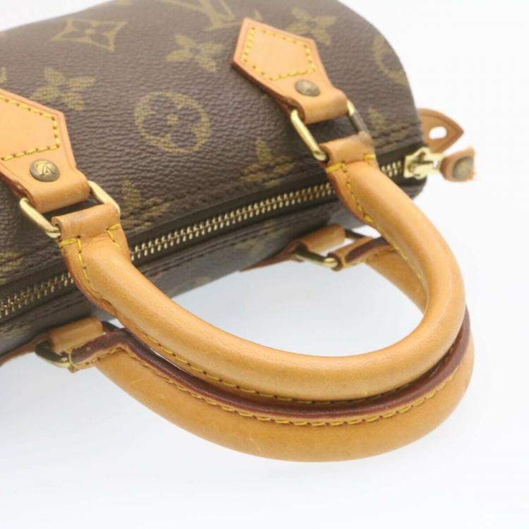 Pre Owned Louis Vuitton Monogram Canvas Speedy Mini Bag