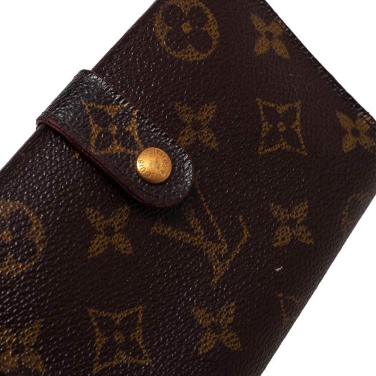 مملوكة مسبقًا Louis Vuitton Monogram Canvas Port Feuille Vienoise French Purse Wallet