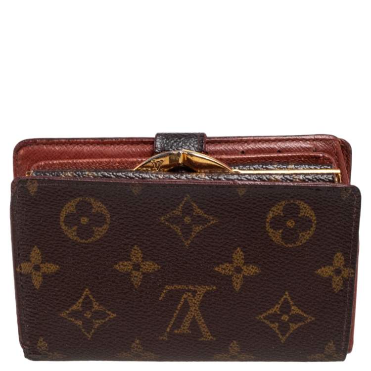 مملوكة مسبقًا Louis Vuitton Monogram Canvas Port Feuille Vienoise French Purse Wallet